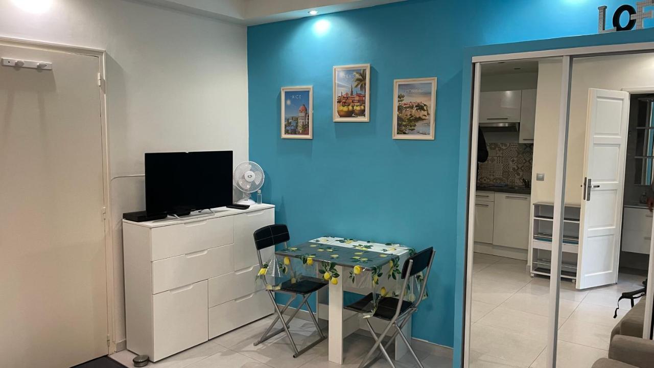 Studio Rue Pietonne Proche Plage 芒通 外观 照片