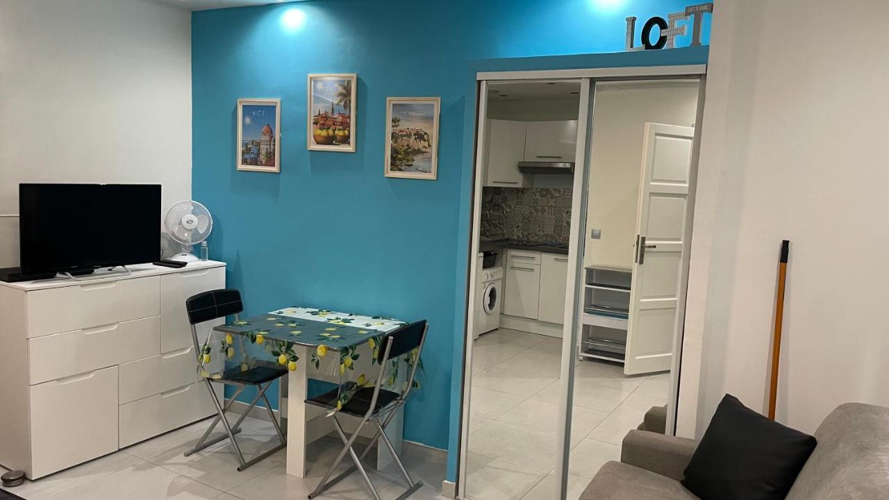 Studio Rue Pietonne Proche Plage 芒通 外观 照片